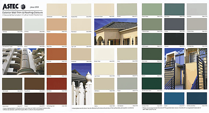 アステックペイント色見本（カラーサンプル） | 千葉の外壁塗装・屋根